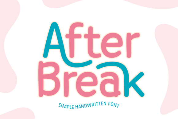 After Break: A Playful Font for Creative Campaigns
