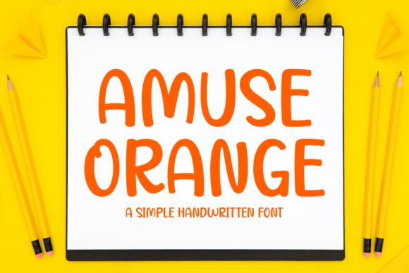 Amuse Orange Font: Playful & Practical