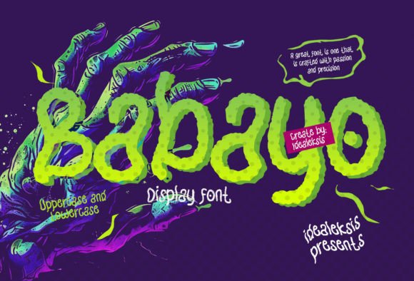 Babyo Font: Creative Typography for Editorial Design