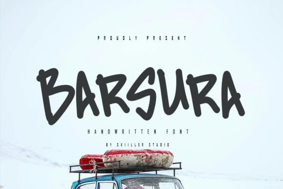 Barsura: A Handwritten Font for Business