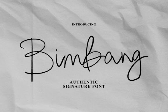 Bimbang: A Font That Elevates Branding