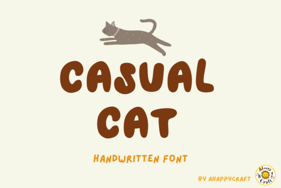 Casual Cat: A Friendly Font for Your Business