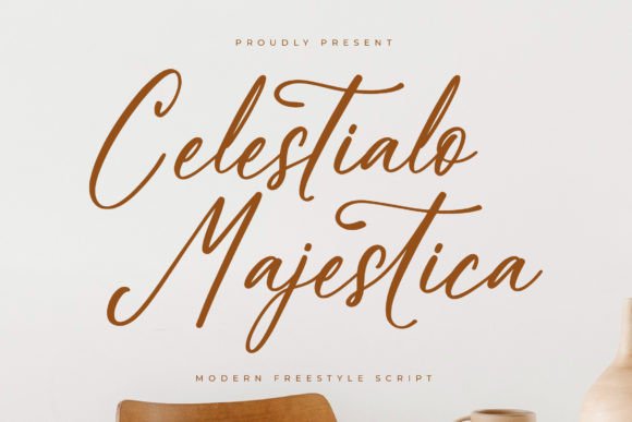 Celestialo Majestica Font for Editorial Design