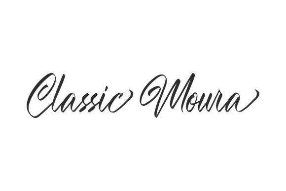 Classic Moura: A Timeless Script Font