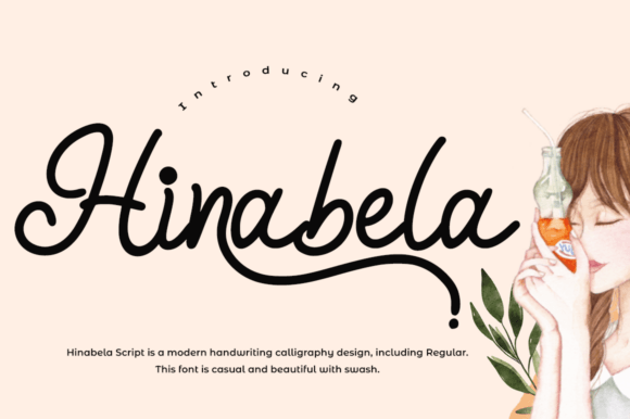 Hinabela: A Modern Script Font for Business Branding