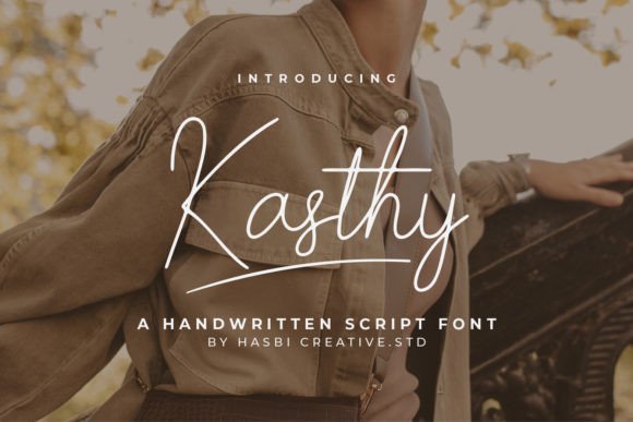 Kasthy: A Script Font for Creative Makers