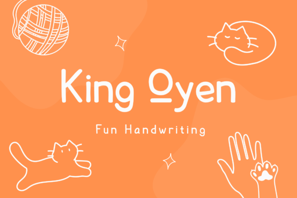 King Oyen Font for Creative Projects