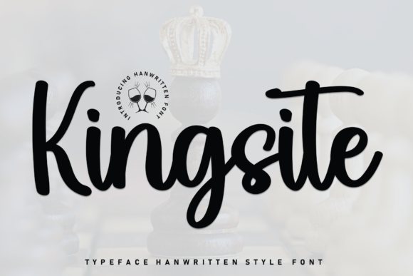 Kingsite: A Handwritten Font for Web Design