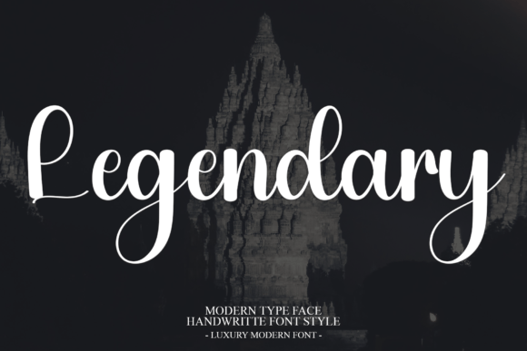 Legendary Font for Festive Campaigns