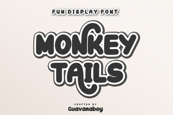 Monkey Tails Font for Creative Brands