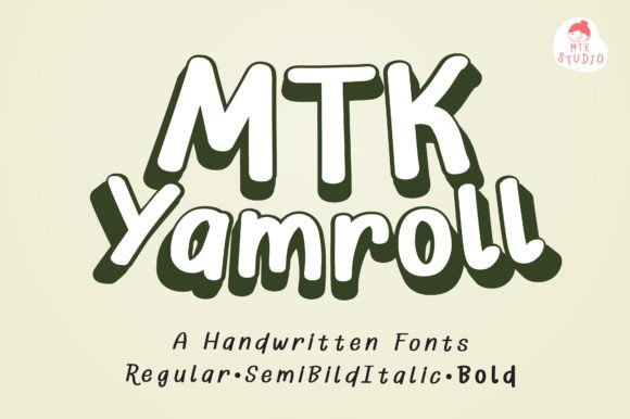 Mtk Yamroll Font for Business