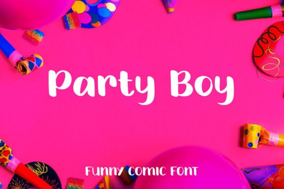 Party Boy Font: Playful Type for Creative Projects