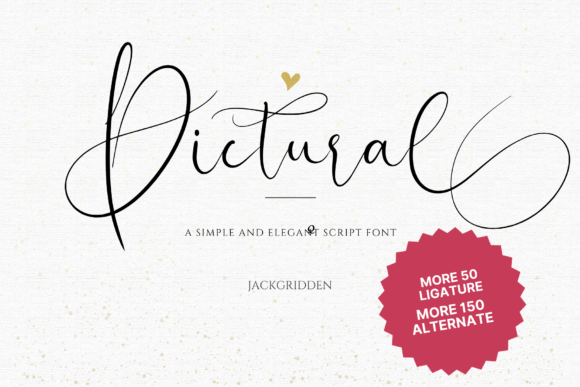 Pictural: A Font for Polished Branding