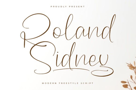 Roland Sidney Font for Creative Projects