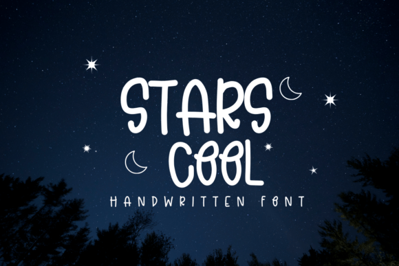 Stars Cool Font for Creative Makers