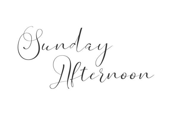Sunday Afternoon Font