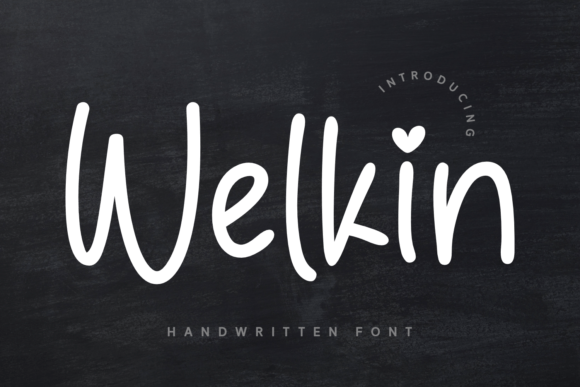 Welkin: A Handwritten Font for Business