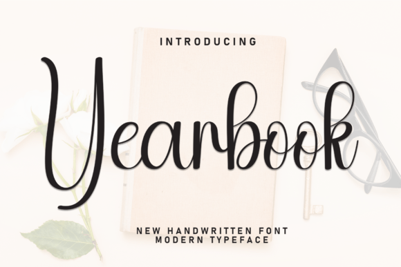 Yearbook Font: Handwritten Charm for Makers